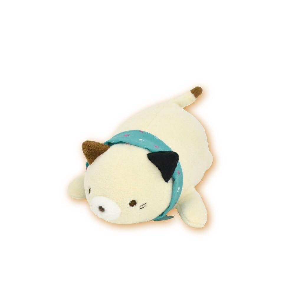 Amazon.co.jp: 山二 ミケムラさん 寝そべりぬいぐるみ Mサイズ